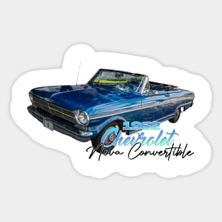 1962 Chevrolet Nova Convertible Sticker